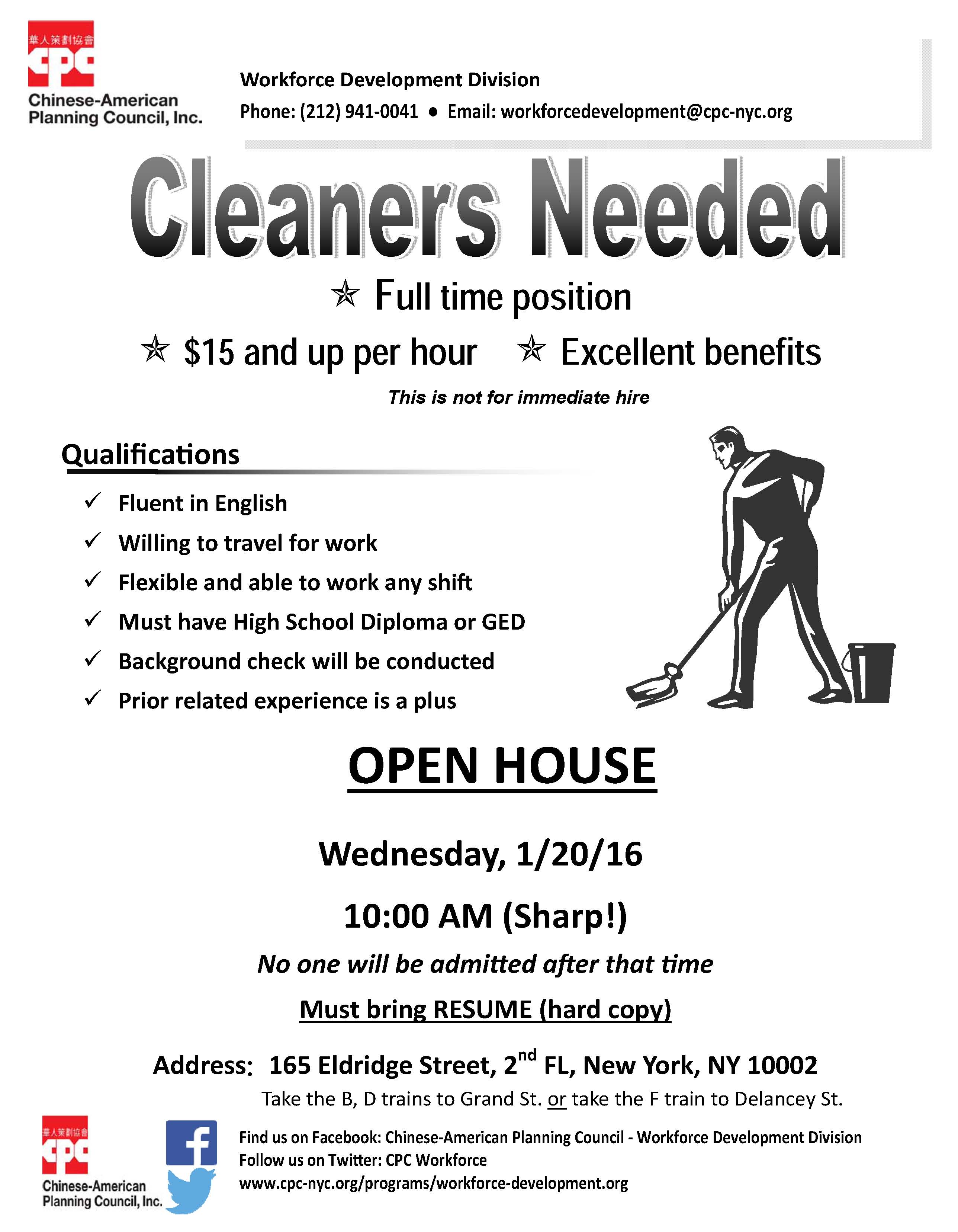 Cleaners Open House 20160120 160000